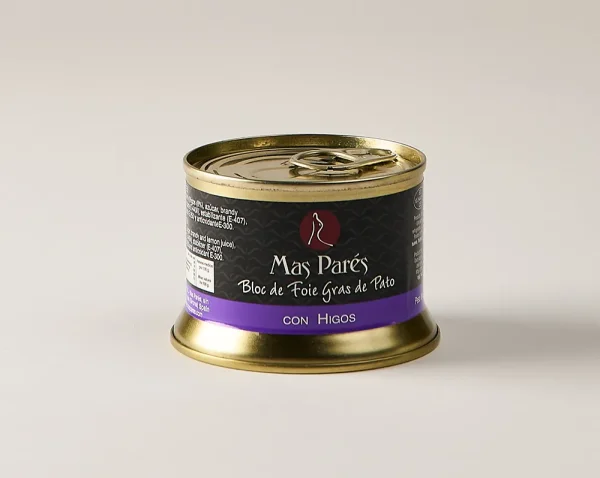 Bloc de foie gras de pato con higos 