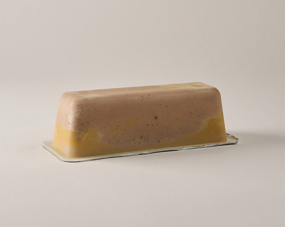 Tarrina de bloc de foie gras de pato trufado