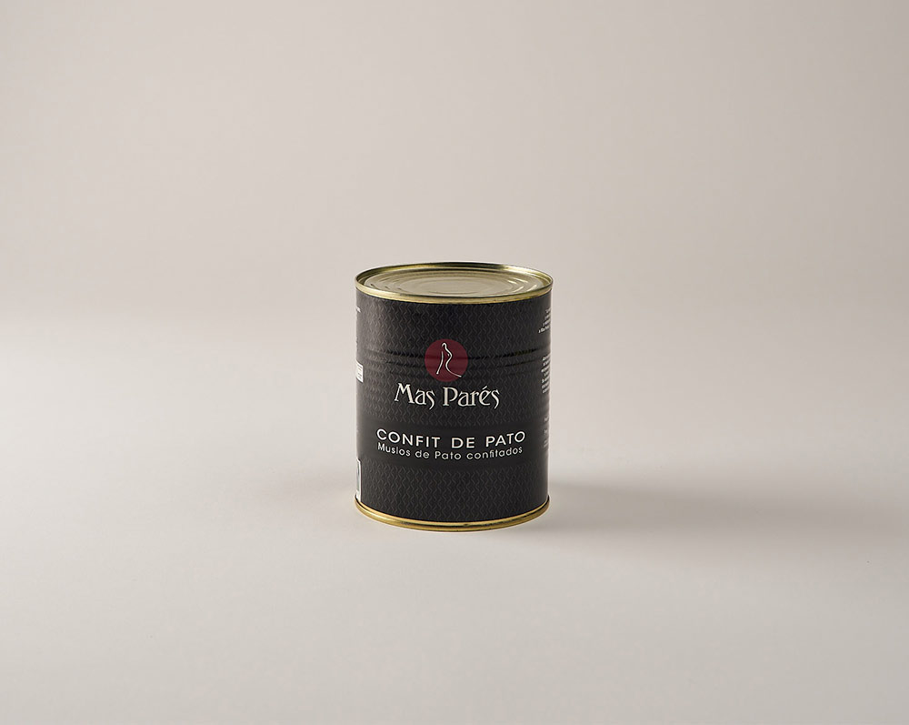 Confit de muslos de pato 2 unidades