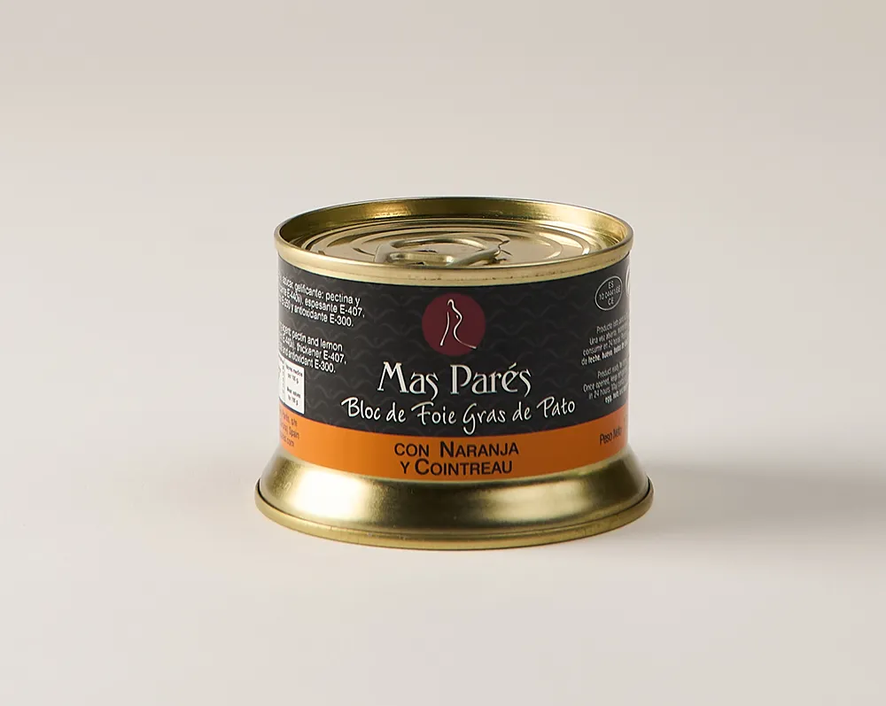 Bloc Foie Gras Pato Naranja Cointreau