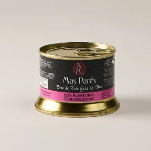 Bloc Foie Gras Pato Almendras Caramelizadas